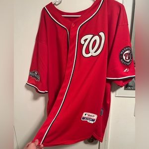 Daniel Murphy Nationals Jersey